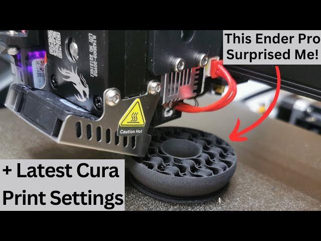 Creality Ender 3 S1 Pro does LW-PLA and VarioShore TPU + Cura Settings