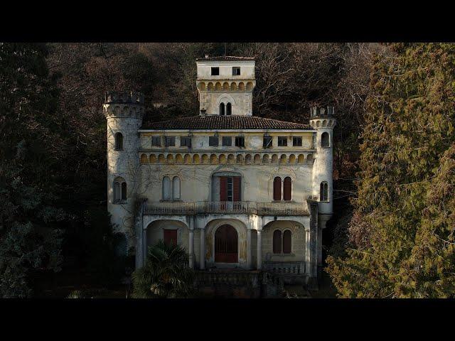 UNA MISTERIOSA VILLA-CASTELLO NASCOSTA SUL LAGO! NON PENSAVAMO DI TROVARE UN POSTO DEL GENERE!