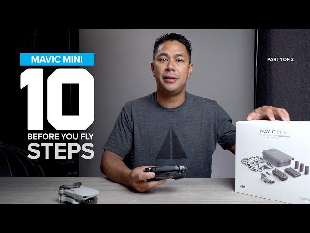 10 Before You Fly Setup Tips - Mavic Mini Beginners Setup Guide Part 1 of 2