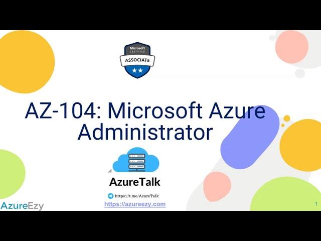 AZ-104 Session 1: Manage Azure identities and governance