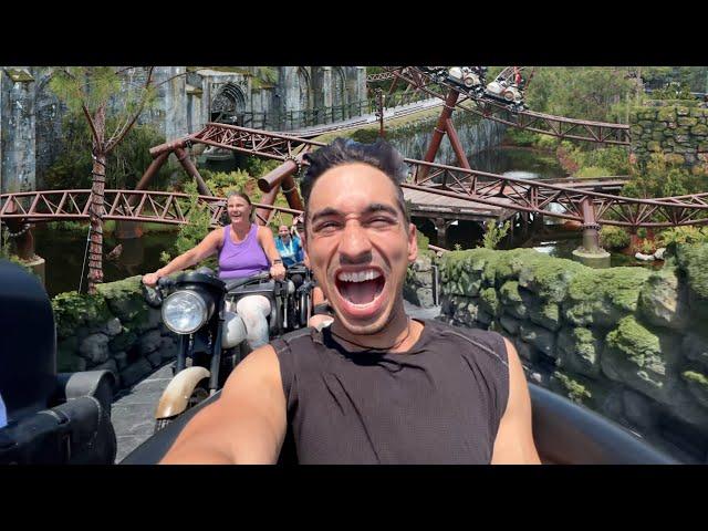 RIDING EVERY RIDE AT UNIVERSAL'S ISLANDS OF ADVENTURE! (this was rough)