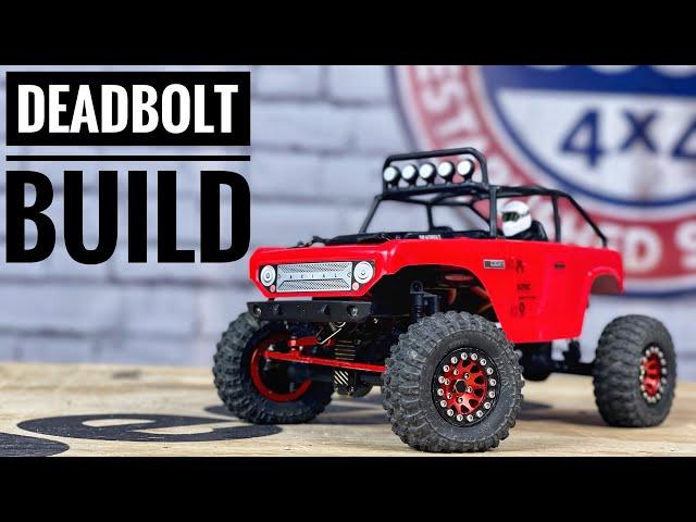 SCX24 Deadbolt COMP BUILD Part 1 - New Motor, Chassis Mods, & More