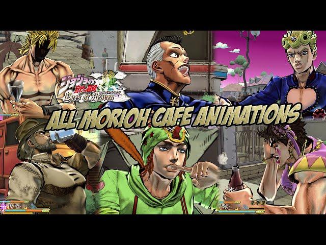 JoJo's Bizarre Adventure: Eyes of Heaven - All Morioh Cafe Deux Magots Animations