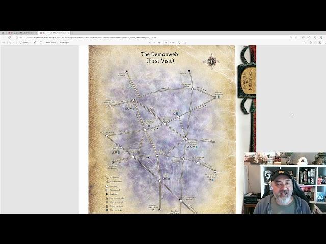 DMGeezerjim reviews D&D classics - "(3e) Expedition to the Demonweb Pits" campaign book