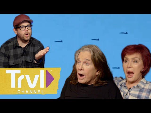 Jack & Sharon STUNNED By A UFO Conspiracy Theory | The Osbournes Want To Believe | Travel Channel