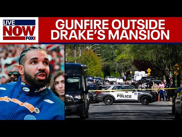 Drake house shooting: Security guard wounded by gunfire outside rapper's mansion | LiveNOW from FOX