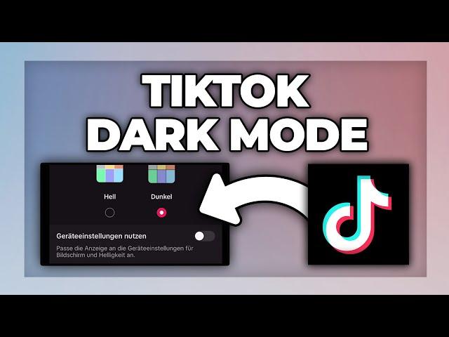 TikTok Dark Mode aktivieren - Android & IPhone Dunkelmodus Tutorial