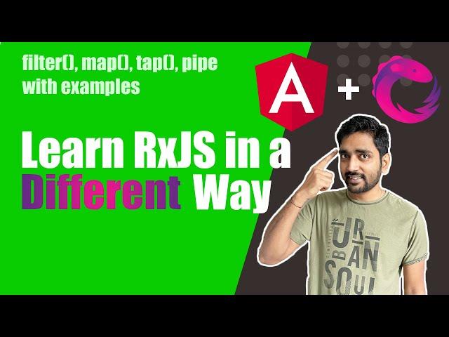 RxJS tutorial in practical way (with pipe, map, filter, tap) 