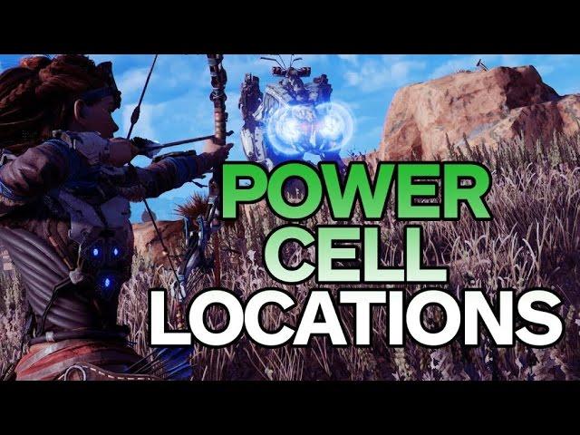 Horizon Zero Dawn: All Power Cell Locations  - Best Way to Play