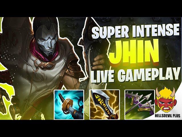 Super Intense Jhin Game! - Wild Rift HellsDevil Plus Gameplay