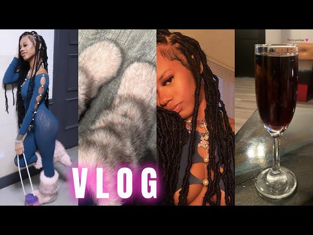 Night In My Life| Grwm, Hair, Getting Drinks + Food + Car Playlist