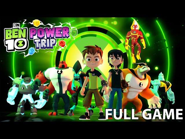 Ben 10 Power Trip (First Open World Ben 10 Game) - Complete Gameplay Walkthrough