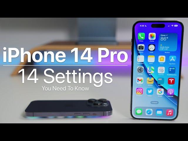 iPhone 14 Pro Max - 14 Settings You Need To Know