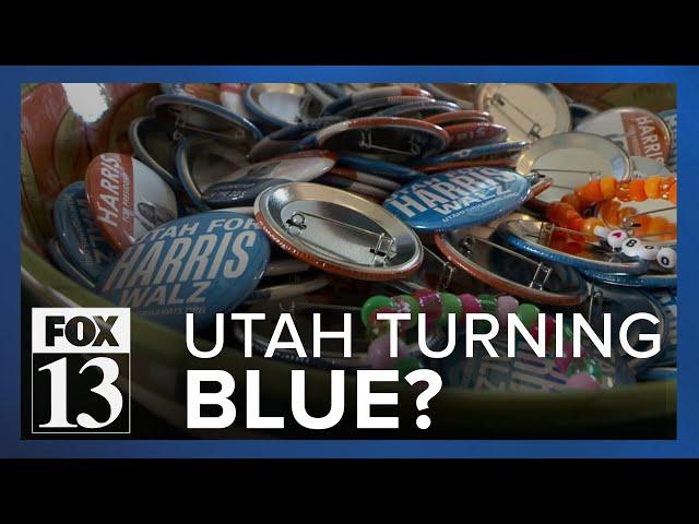 'Blue trickle' against the red wave? Utah may skew slightly to the left