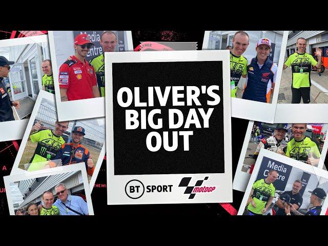 A MotoGP Super fan is given an experience of the lifetime at the BritishGP | Oliver's Special Day