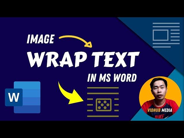 How to Wrap Text Around Image and Shape in Ms Word