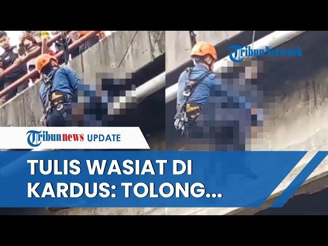 Tragis! Ini Isi Wasiat Pria Tewas Tergantung di Flyover Cimindi, Minta Diantar ke RS Orang Tua