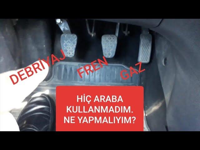 MANUEL VİTES ARABA NASIL KULLANILIR?DUR-KALK/YOKUŞ KALKIŞ/HOW TO DRİVE A MANUAL TRANSMİSSİON CAR?.