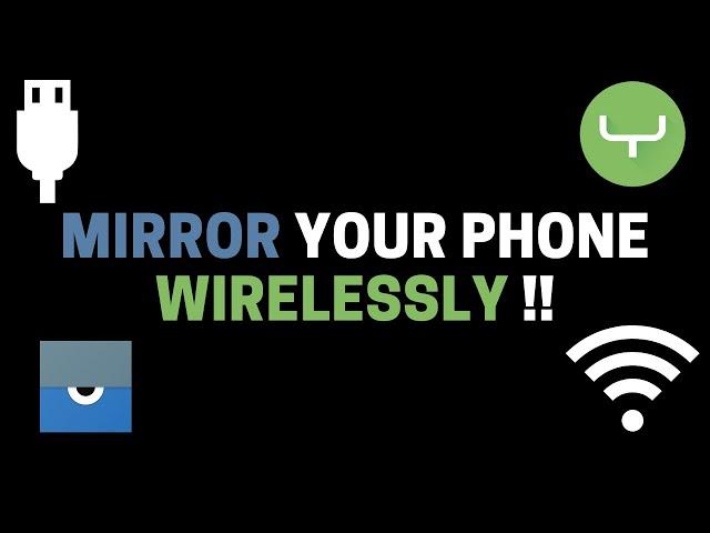 Turning your physical device for android Debugging your application wirelessly| Scrcpy Vs Vysor !