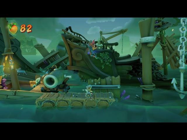 Crash Bandicoot 4: Jetboard Jetty 100% - All Gems Perfect Relic