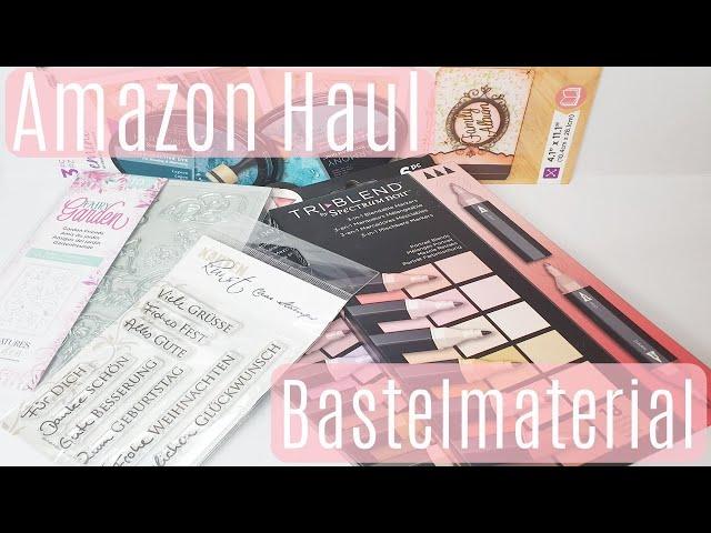 Amazon Haul  Bastelmaterial  Stempel  Stanzen  Eure Empfehlung  Erstes Stampin Up Set