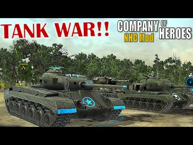 Strategy game - Company of Heroes NHC Mod #tankgame #companyofheroes #tankbattle