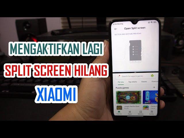 Mengaktifkan Kembali Split Screen Yang Hilang Setelah Update MIUI di HP Xiaomi