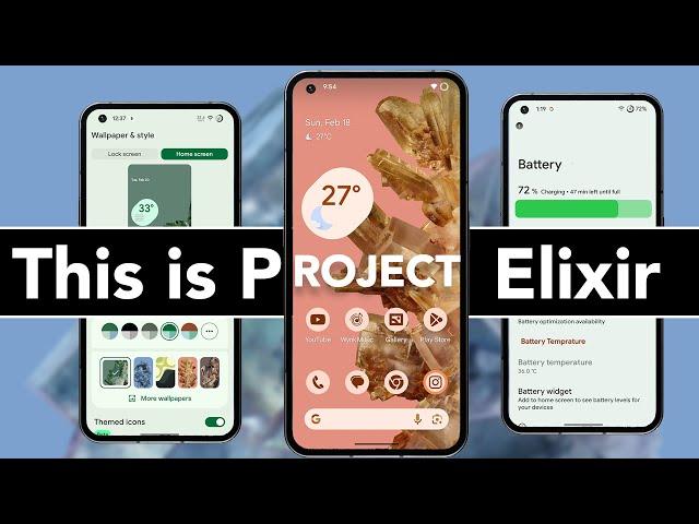 Project Elixir 4.0 - The Beauty Of Android OS  // Best Android 14 Custom ROM 2024