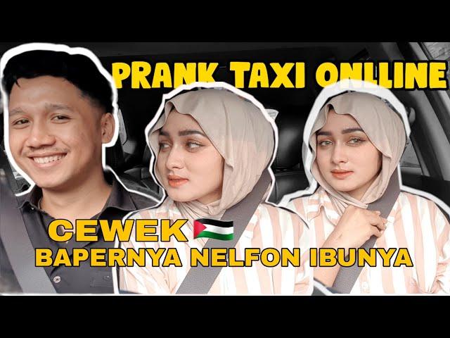 PENUMPANGKU DUH, BAPERNYA NELFON IBUNYA!!! PRANK TAXI ONLINE