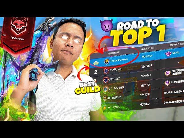 Road to Top 1 in Guild War  My First Ever Gameplay Against No. 1 Guild  Tonde Gamer