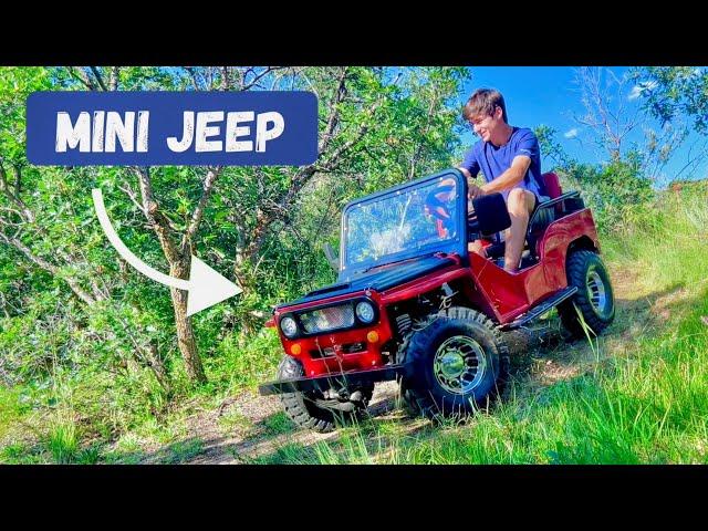 I Bought a MINI JEEP!!! | Review + Test Drive + Hillclimb Test