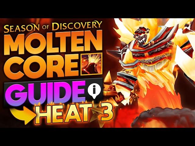 The Ultimate Molten Core Heat Level 3 Guide!