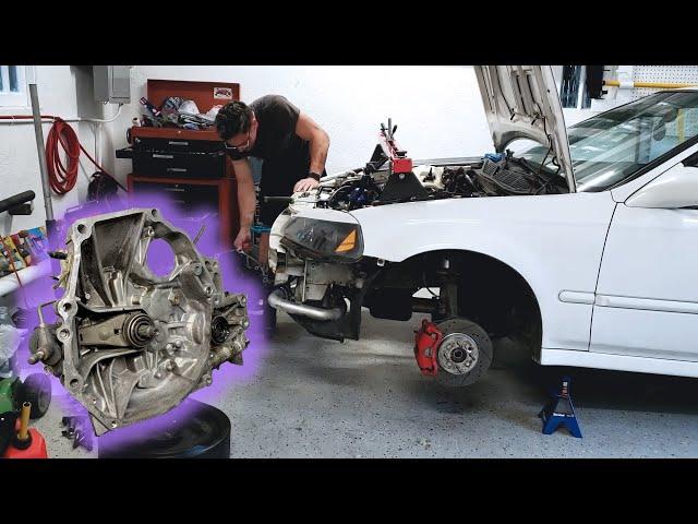 How to Remove the Transmission in a 92-00 Honda Civic