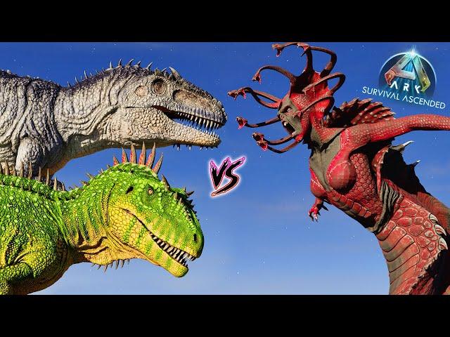 GIGA n. CARCHA vs NATRIX THE DEVIOUS (MEDUSA) | Ark Ascended Battle [Ep.53]