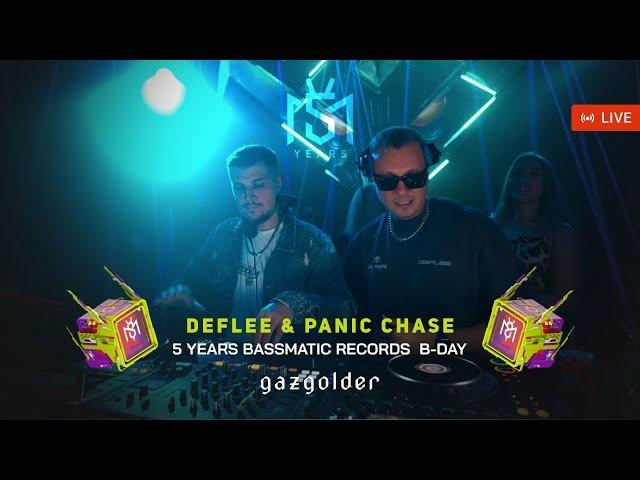 DEFLEE & Panic Chase @ Live 5 Years Bassmatic Records (Gazgolder Club) | Indie Dance / 4k HDR