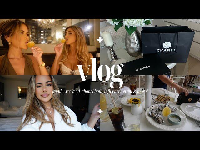 VLOG | Chanel Haul, Family Weekend, Brand Dinner in Sydney, Rare Beauty PR & more! 