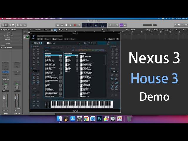 Nexus 3 - House 3 - Demo ( All Sounds )