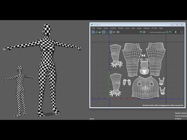 Autodesk Maya 2018 Quick UV Mapping and Unwrapping Tutorial