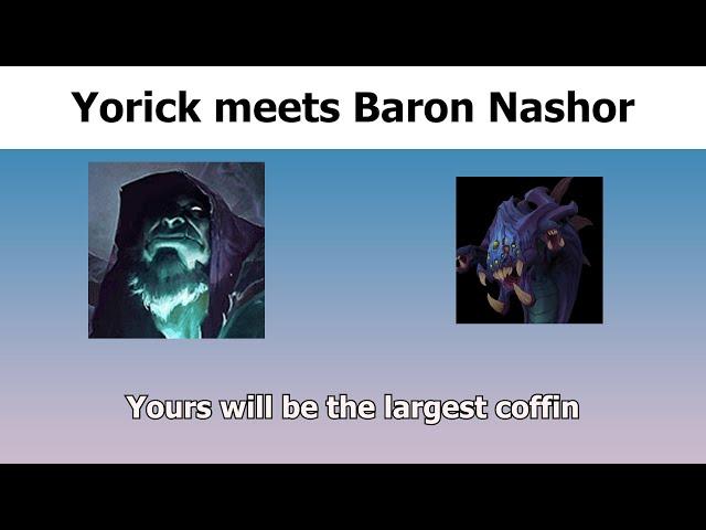 When League champions meet Baron Nashor