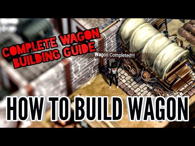 How To Build Wagon | Where To Find All Its Parts | Westland Survival