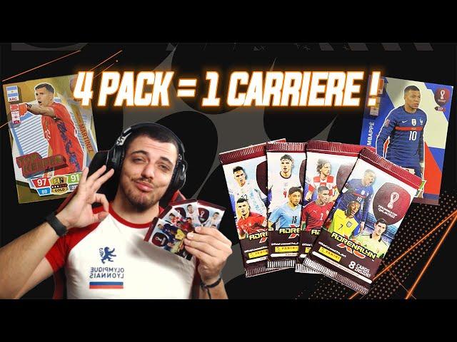 4 PACK = 1 CARRIERE | SPECIAL COUPE DU MONDE !