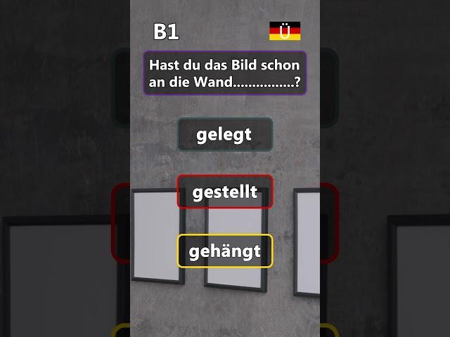 B1_Deutsch Übungen! #lernen  #deutsch  #quiz