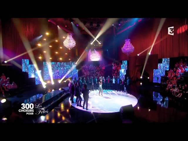 Anggun with Could It Be Magic @ 300 Choeurs pour Les Fêtes