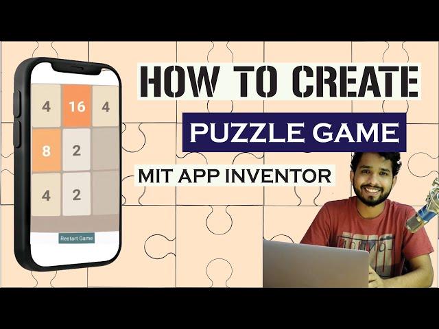 How To Create 2048 Puzzle Game in MIT App Inventor 2 | App Inventor Game