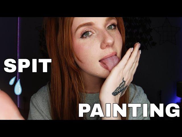 ASMR | Spit Painting YOU (no talking) 🫠
