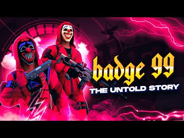 BADGE 99 THE ORIGIN STORY | FREEFIRE 3D ANIMATION