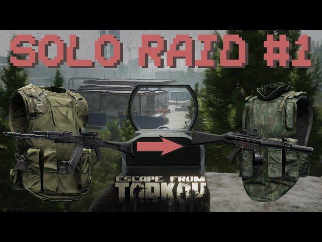 Solo Raid #1 - Escape From Tarkov (No Commentary/Editing) - 1440p 60fps