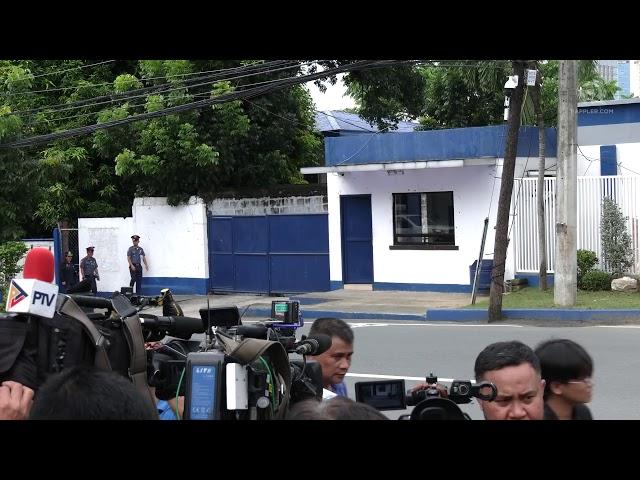 LIVE: Apollo Quiboloy detained in Camp Crame