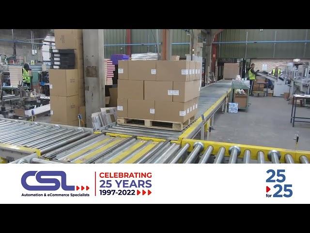 Pallet Conveyors | Conveyor Systems Ltd 25 Year Celebration | 25 for 25 - Video #12