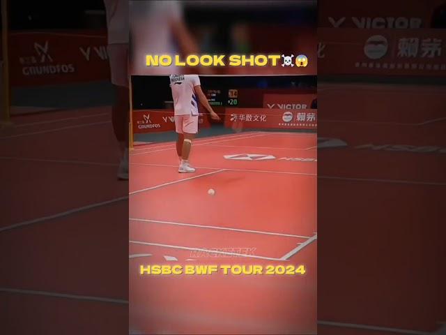 What A Shot Everyone Was Shocked  #shorts #badminton #badmintonracket #racketek